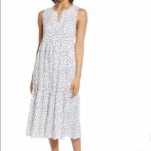 Beach Lunch Lounge Sleeveless Midi Dress